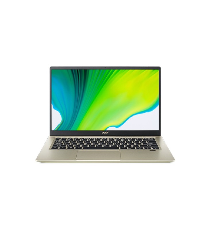 Laptop Acer Swift 3X SF314-510G, Intel Core i5-1135G7, 14 pollici, 8 GB di RAM, 512 GB SSD, grafica Intel Iris Xe, Windows 10 Pro, Safari Gold
