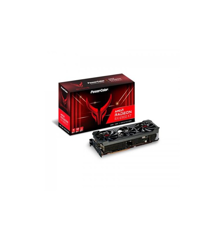 Video di Placa PowerColor AMD Radeon RX 6900 XT Red Devil 16GB, GDDR6, 256bit