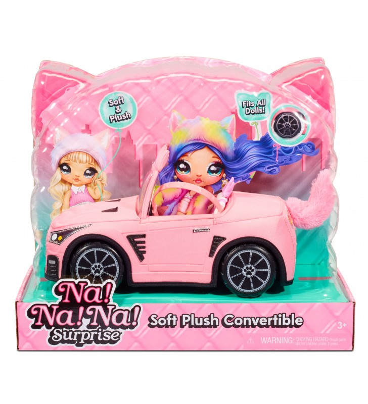 Na! Na! Na! Surprise Soft Plush Convertible Auto della bambola