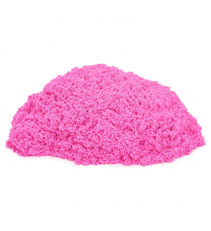 Kinetic Sand , sacchetto da 907 g di vera sabbia scintillante rosa cristallo da schiacciare, mescolare e modellare