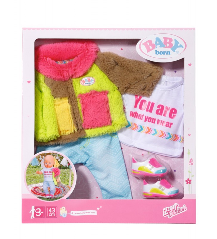 BABY born Deluxe Colour Coat Set di vestiti per bambola