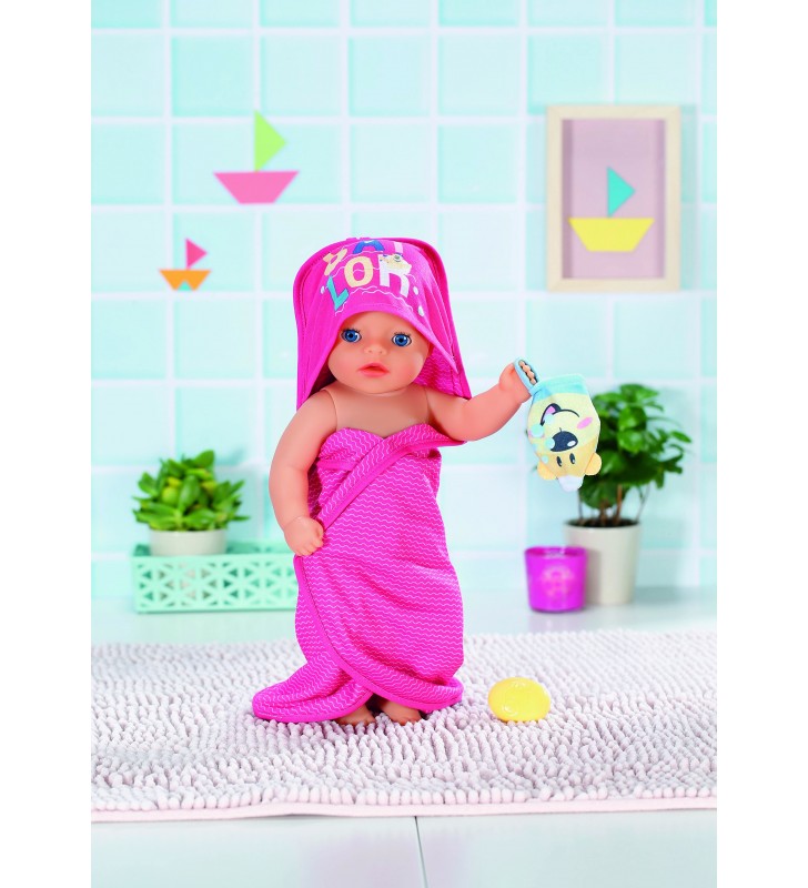 BABY born Bath Hooded Towel Set Set da bagno per bambole