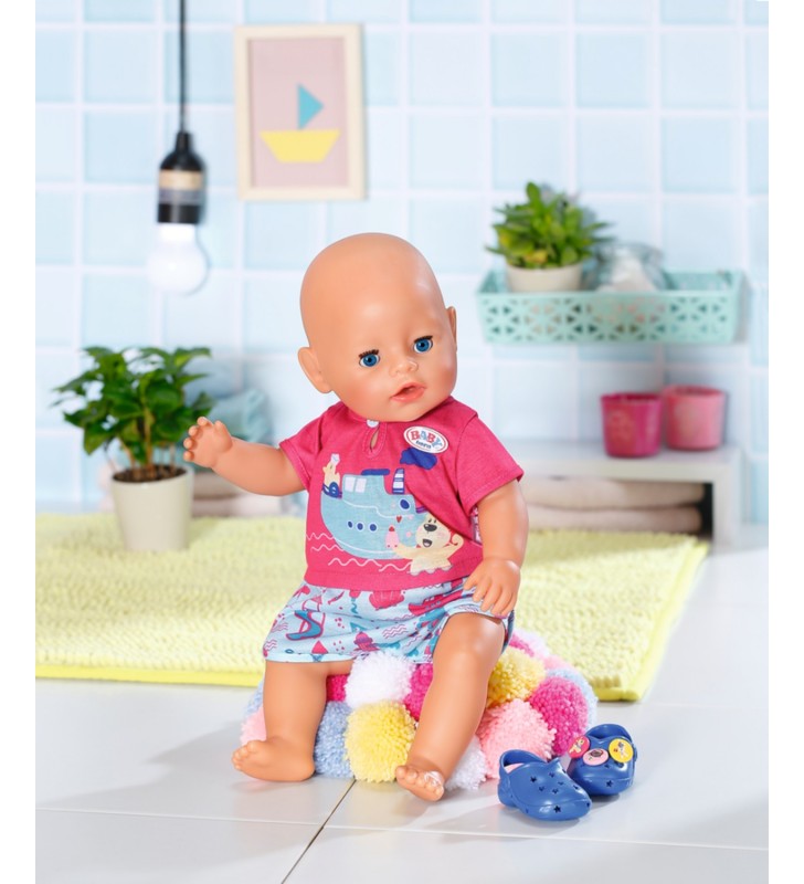 BABY born Bath Pyjamas with Shoes Set di vestiti per bambola