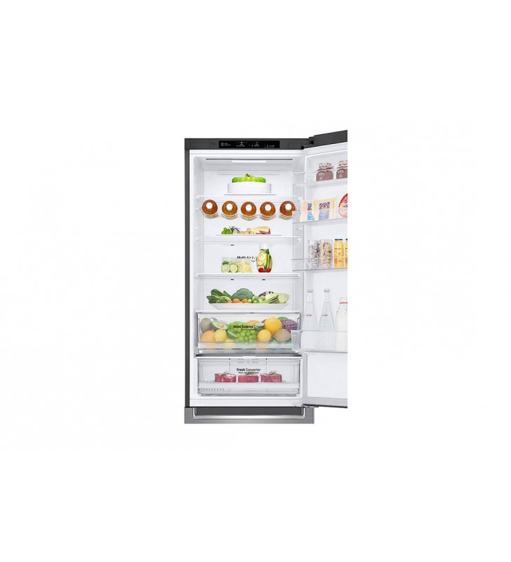 LG GBB62PZGFN frigorifero con congelatore Libera installazione 384 L D Acciaio inossidabile