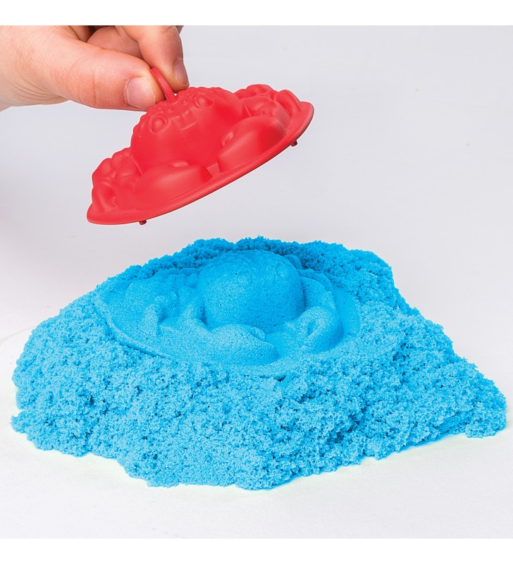 Kinetic Sand Sandbox Set Blue sabbia cinetica