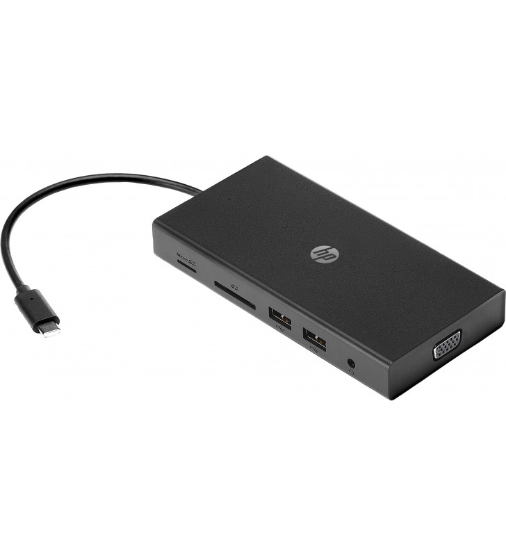 HP 1C1Y5AA Cablato USB 3.2 Gen 1 (3.1 Gen 1) Type-C Nero
