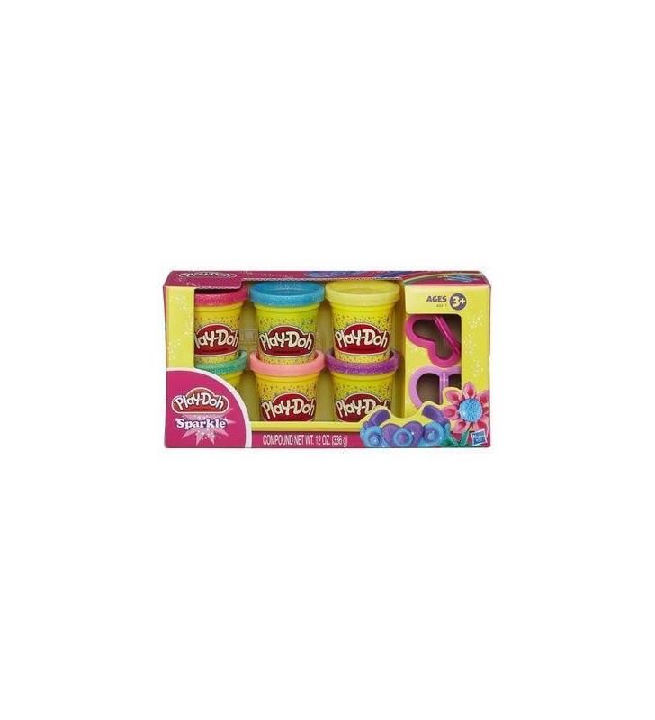 Play-Doh A5417 composto per ceramica e modellazione Pasta modellabile 336 g Blu, Verde, Rosa, Porpora, Rosso, Giallo