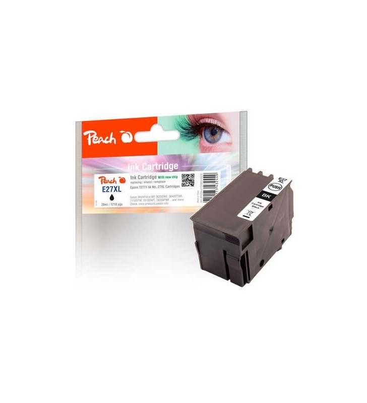 Peach 319928 cartuccia d'inchiostro Compatibile Resa elevata (XL) Nero