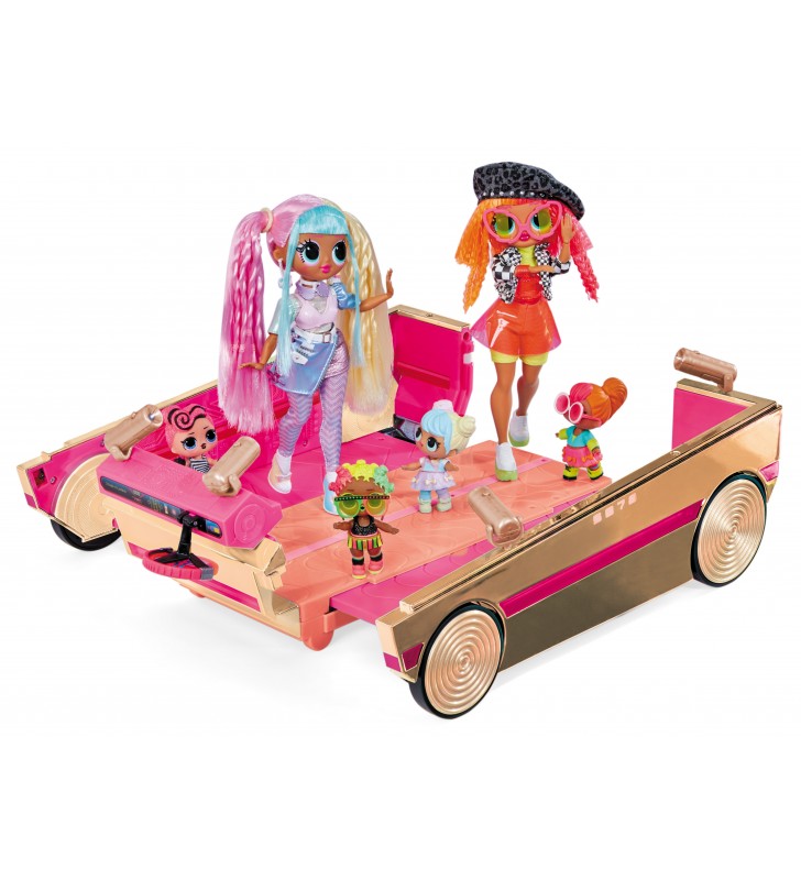 L.O.L. Surprise! 3-in-1 Party Cruiser Auto della bambola