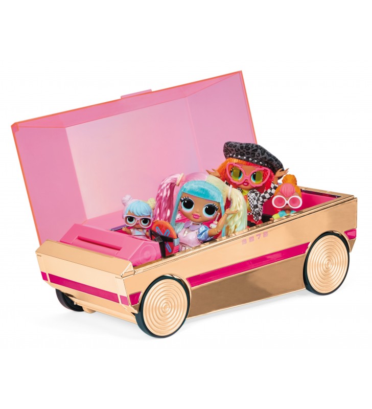 L.O.L. Surprise! 3-in-1 Party Cruiser Auto della bambola