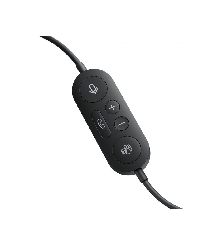 Microsoft Modern USB Headset for Business Auricolare Cablato A Padiglione Ufficio USB tipo A Nero