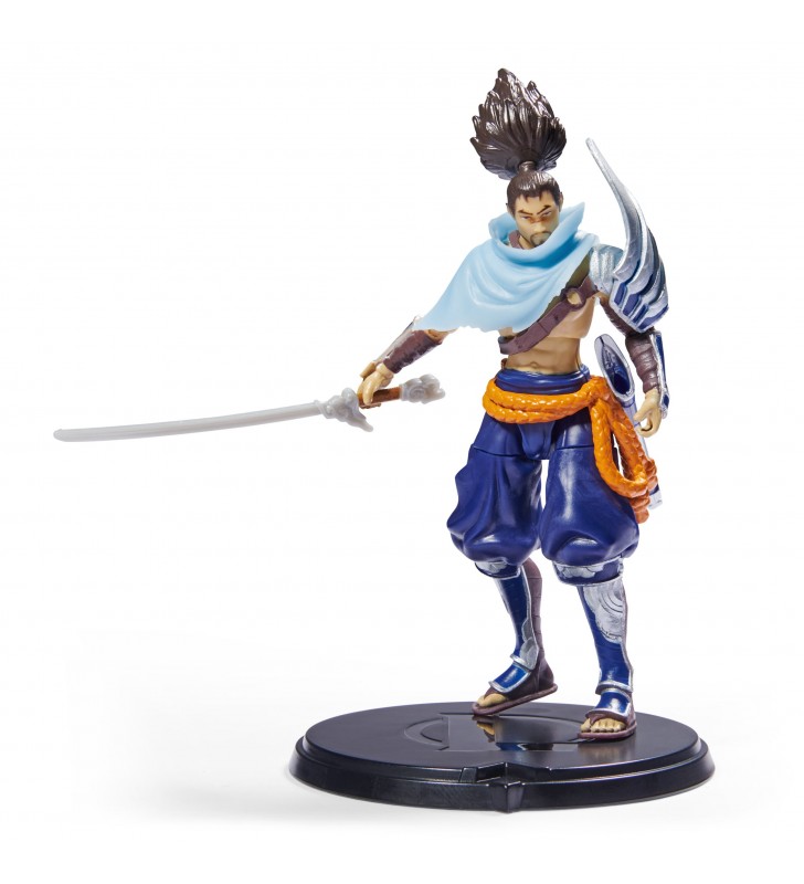 League of Legends Personaggio collezionabile Yasuo da 10,2 cm con dettagli esclusivi e spada, The Champion Collection, per