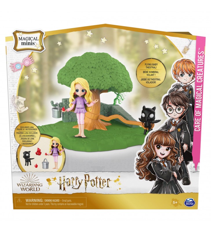 Wizarding World Set Cura delle Creature Magiche Harry Potter con bambola esclusiva Luna Lovegood e accessori