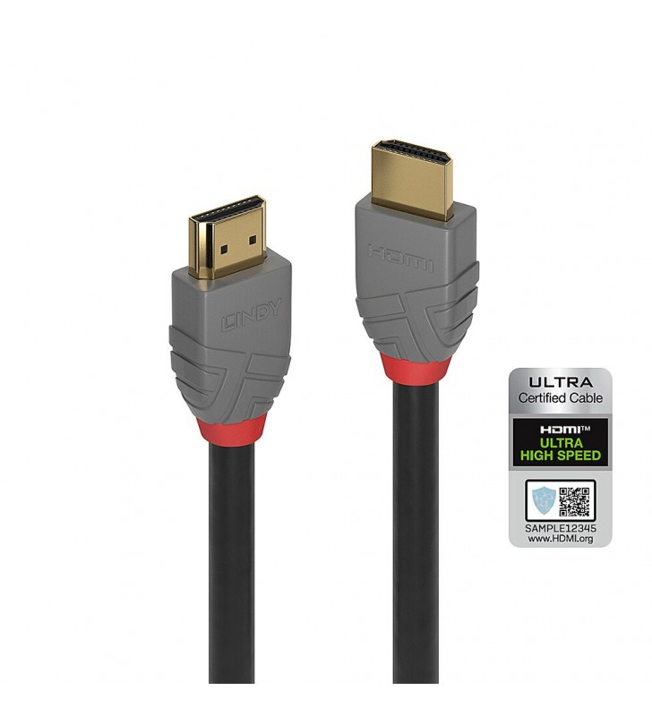 Lindy 36951 cavo HDMI 0,5 m HDMI tipo A (Standard) Nero