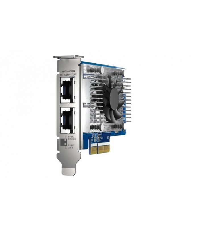 QNAP QXG-10G2T-X710 scheda di rete e adattatore Interno Ethernet 1000 Mbit/s