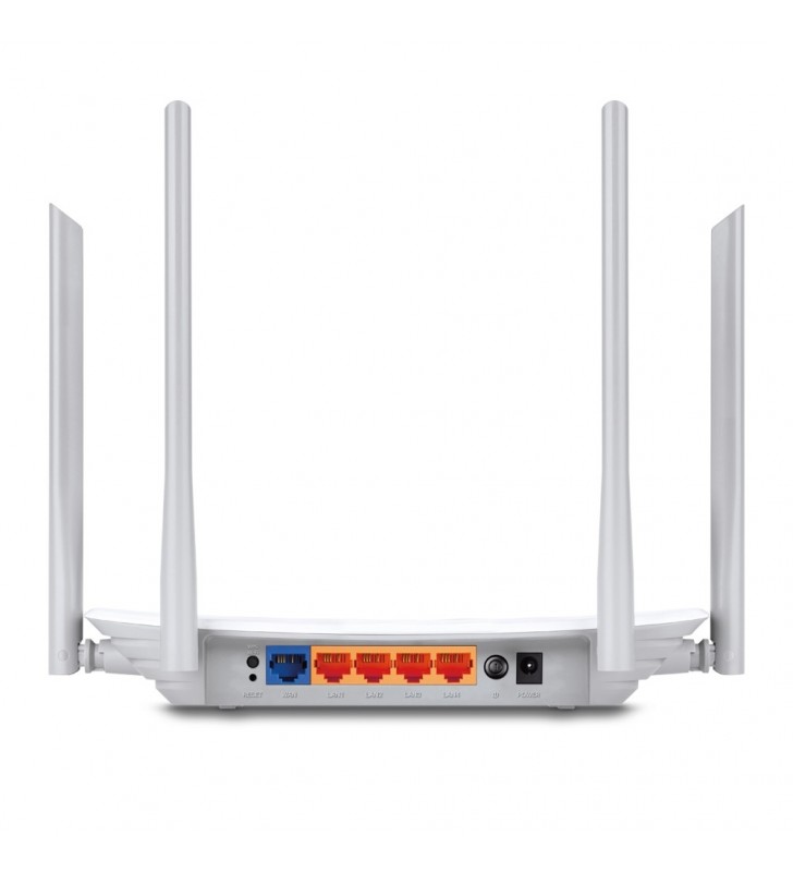 TP-LINK Archer C50 V6 router wireless Fast Ethernet Dual-band (2.4 GHz/5 GHz) 5G Bianco
