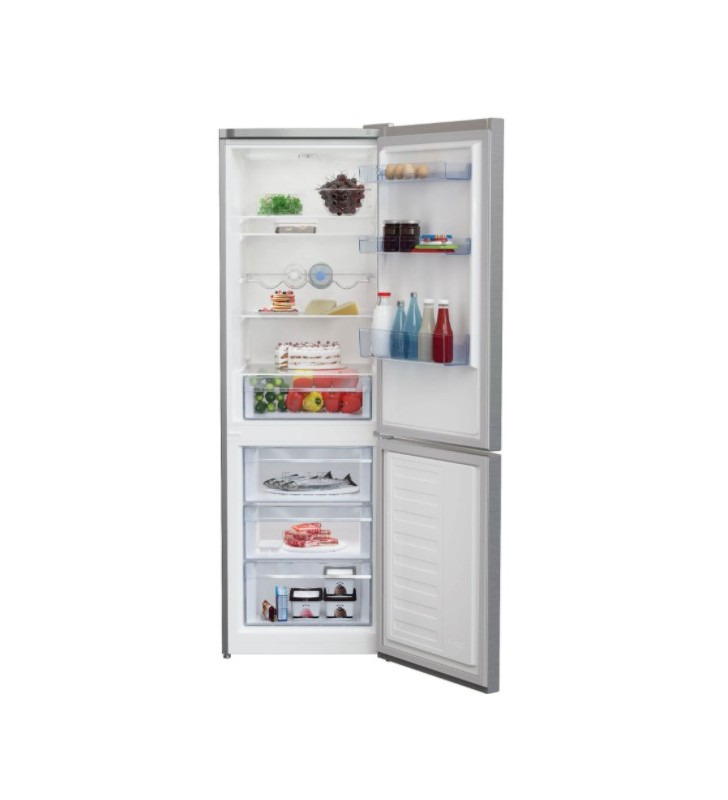 Beko RCSA406K40XBN frigorifero con congelatore Libera installazione 386 L E Acciaio inossidabile