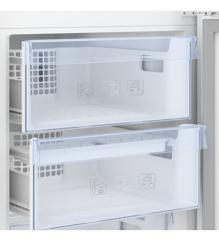 Beko RCNA406I40XBN frigorifero con congelatore Libera installazione 362 L E Acciaio inossidabile