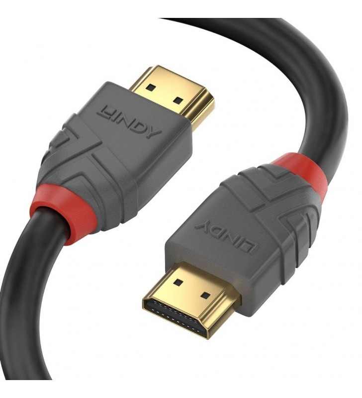 Lindy 36968 cavo HDMI 15 m HDMI tipo A (Standard) Nero, Grigio