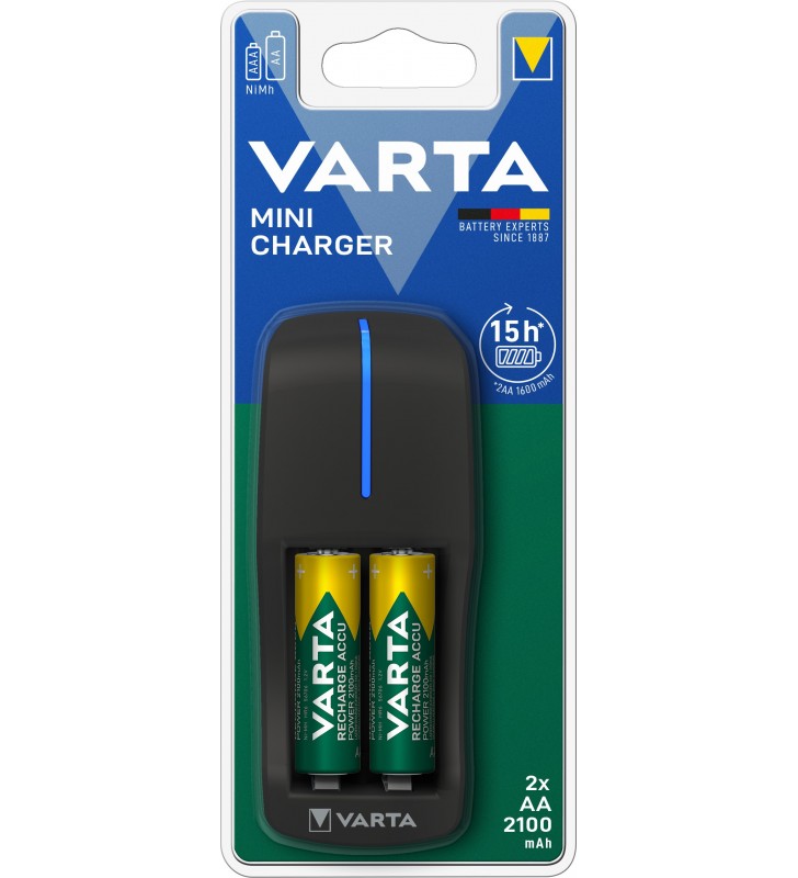 Varta Mini Charger 57646 BLI 1 + 2X56706
