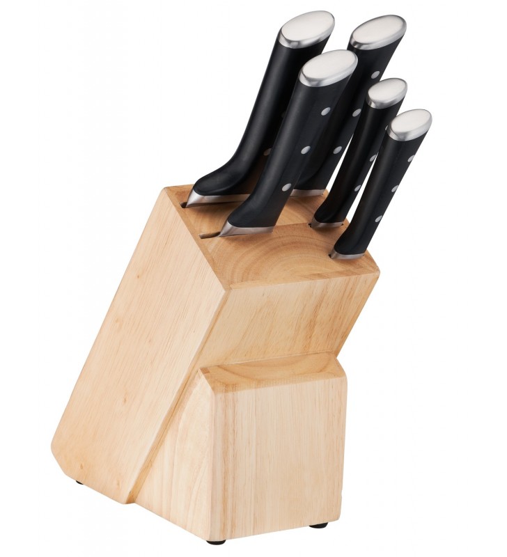 Tefal Ice Force K232S5 posata da cucina e set di coltelli 5 pz Set di coltelli/coltelleria con ceppo