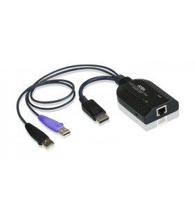 ATEN Adattatore KVM USB DisplayPort Virtual Media con supporto Smart Card