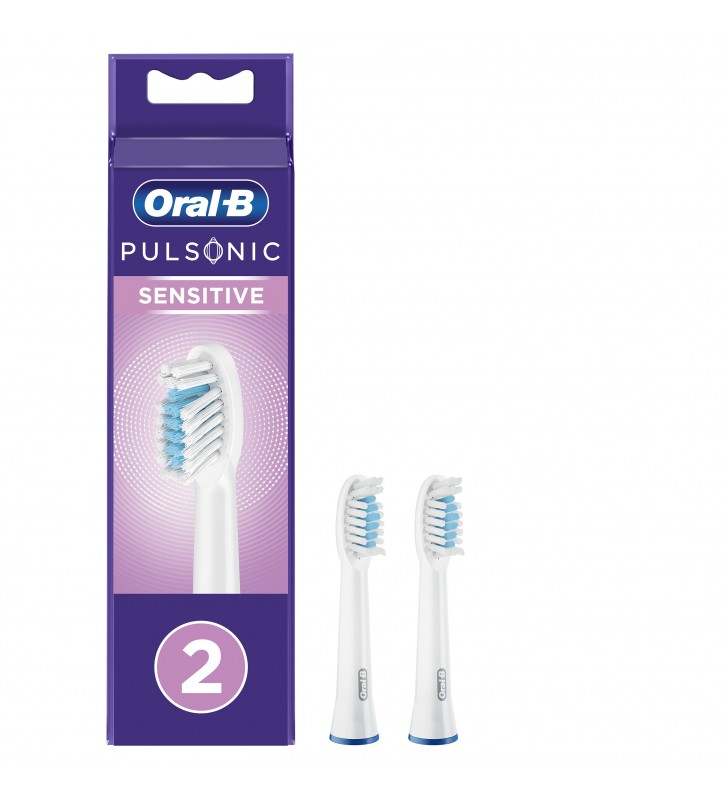 Oral-B Sensitive 80334588 testina per spazzolino 2 pz Bianco