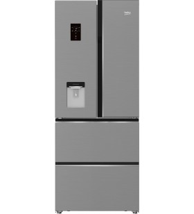 Beko GNE490E30DZXPN frigorifero side-by-side Libera installazione 481 L F Acciaio inossidabile