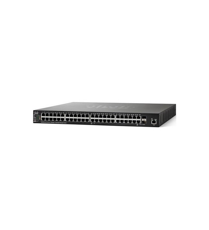 Cisco SG550XG-48T Gestito L3 10G Ethernet (100/1000/10000) 1U Nero