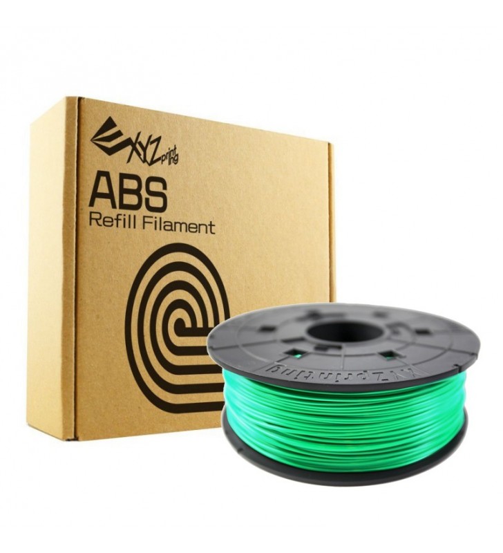 XYZprinting RF10XXEUZWK materiale di stampa 3D ABS Verde luminoso 600 g
