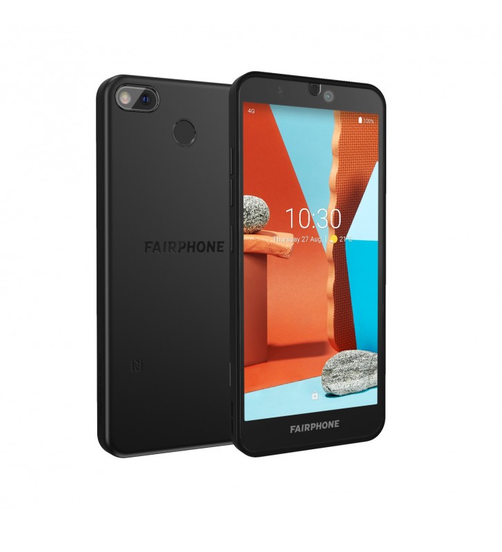 Fairphone 3+ 14,3 cm (5.65") Doppia SIM Android 10.0 4G USB tipo-C 4 GB 64 GB 3040 mAh Nero