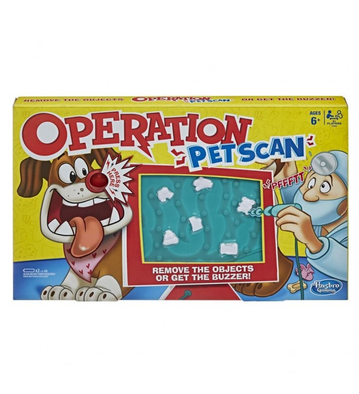 Hasbro Operation Pet Scan Board game Educativo