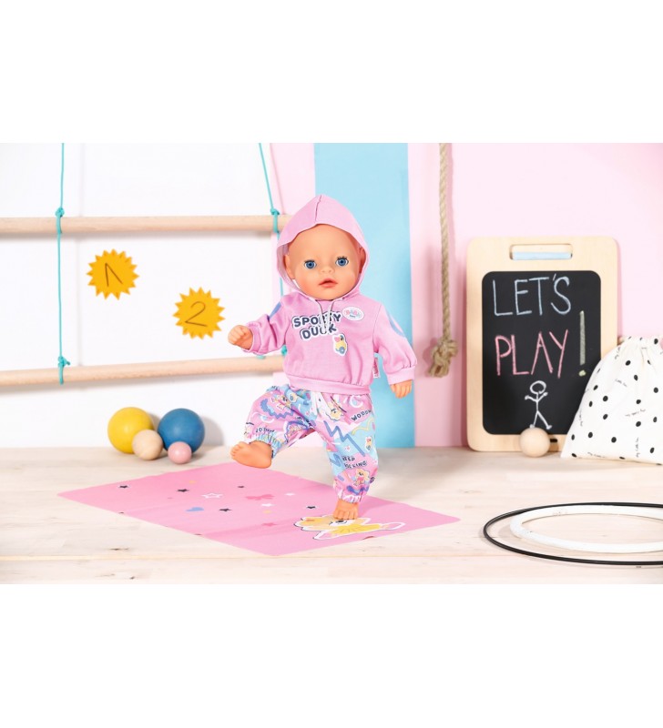 BABY born Kindergarten Gym Outfit Set di vestiti per bambola