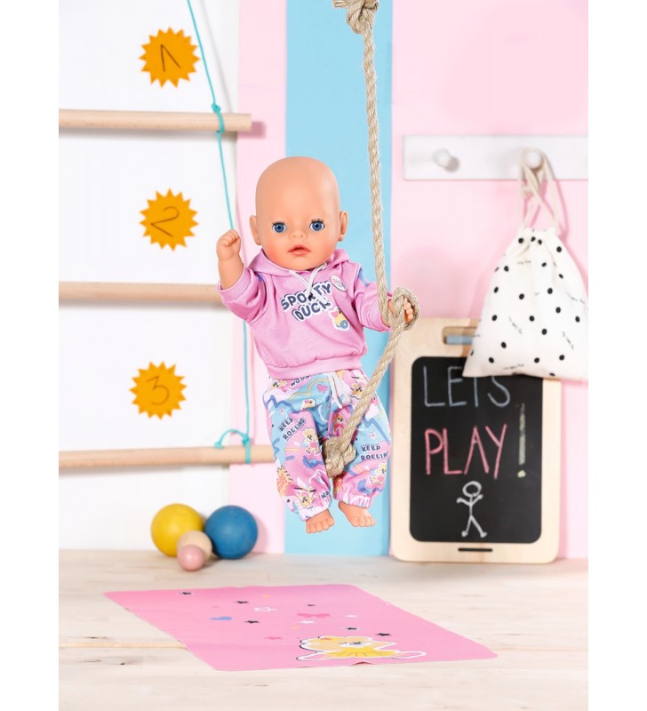 BABY born Kindergarten Gym Outfit Set di vestiti per bambola