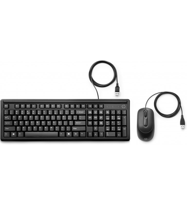 HP Wired Keyboard and Mouse 160