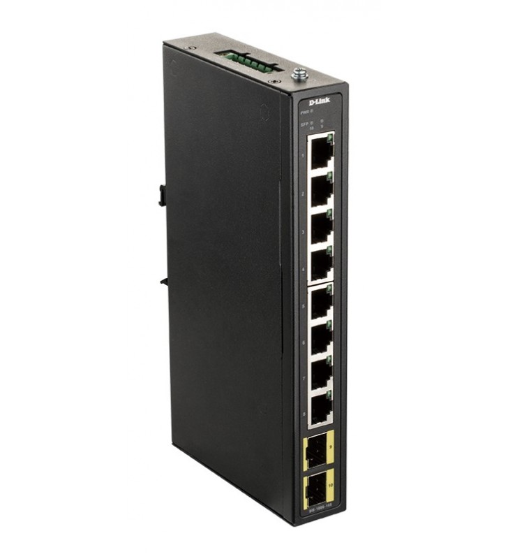 D-Link DIS-100G-10S switch di rete Gestito Gigabit Ethernet (10/100/1000) Nero