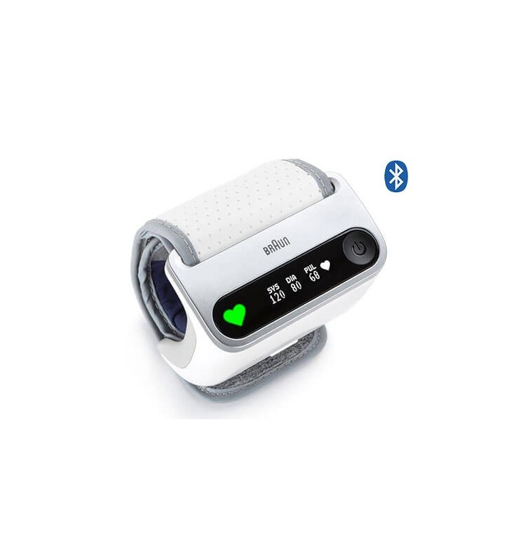 Braun iCheck 7 Polso Misuratore di pressione sanguigna automatico 1 utente(i)