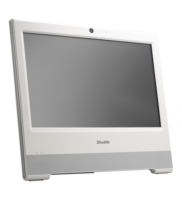 Shuttle X50V7U3 Intel® Core™ i3 39,6 cm (15.6") 1366 x 798 Pixel Touch screen PC all-in-one barebone Bianco