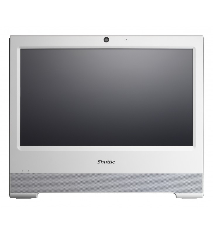 Shuttle X50V7U3 Intel® Core™ i3 39,6 cm (15.6") 1366 x 798 Pixel Touch screen PC all-in-one barebone Bianco