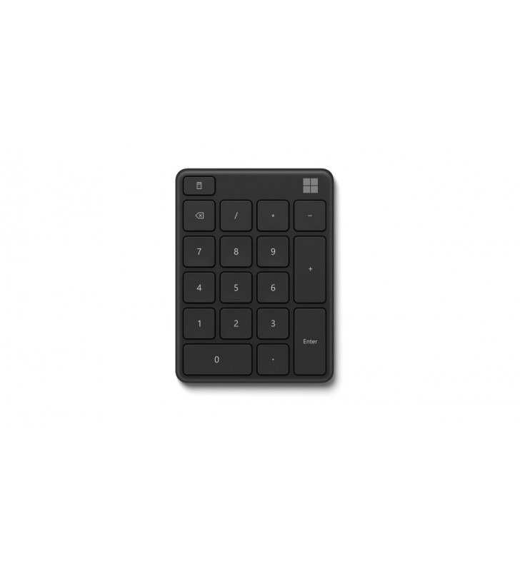Microsoft Number Pad tastierino numerico Universale Bluetooth Nero