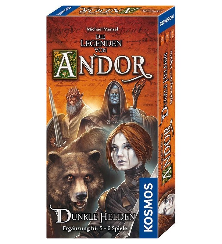 Kosmos Die Legenden von Andor - Dunkle Helden Legends of Andor 90 min Board game expansion
