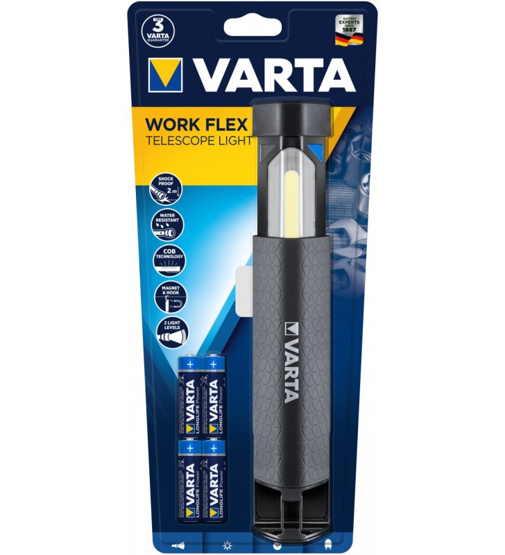 Varta Work Flex LED Nero