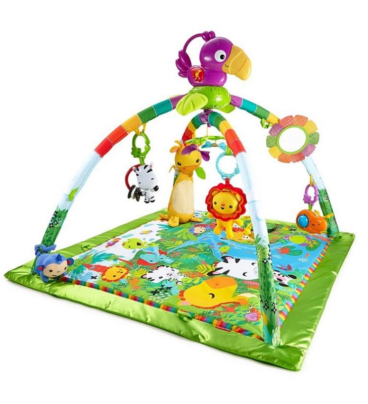 Fisher-Price DFP08 palestra per bambino e tappeto di gioco Multicolore