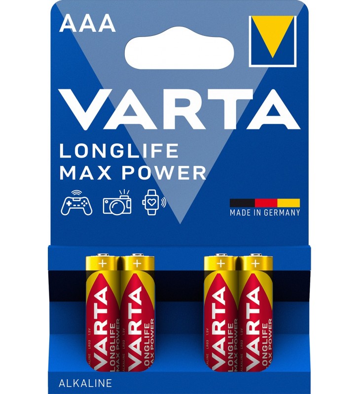 Varta LONGLIFE MAX POWER AAA BLI 4