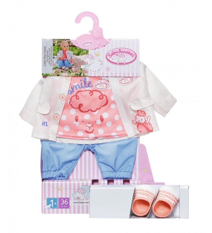 Baby Annabell Little Play Outfit Set di vestiti per bambola