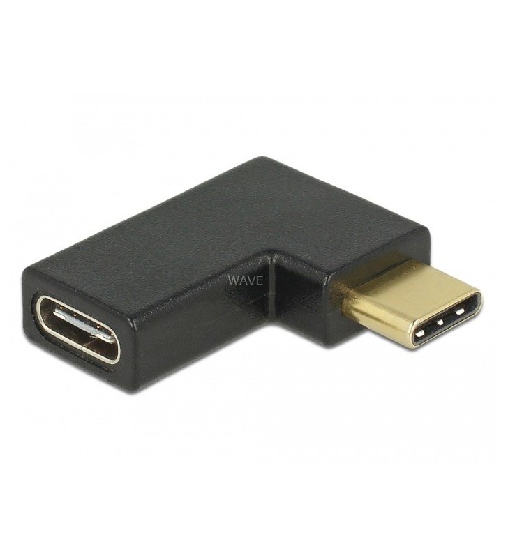 SuperSpeed USB 10 Gbps (USB 3.1 Gen 2) USB Type-C Stecker  Buchse gewinkelt links / rechts, Adapter