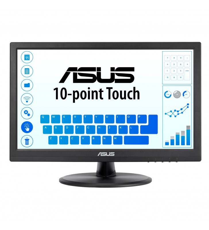 ASUS VT168HR 39,6 cm (15.6") 1366 x 768 Pixel Multi-touch Nero