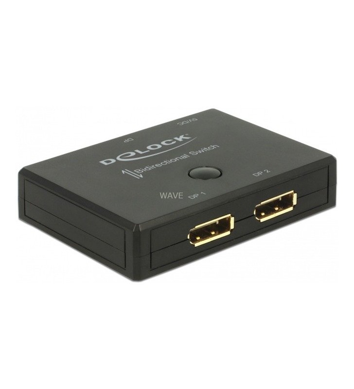 DisplayPort 2 - 1 Umschalter bidirektional 4K 60 Hz, DisplayPort Switch
