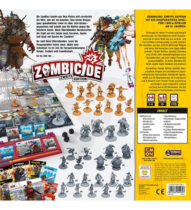Zombicide 2. Edition, Brettspiel