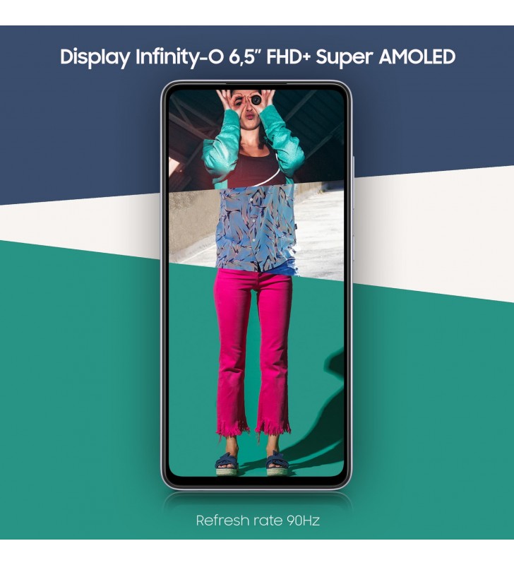 Samsung Galaxy A52 4G A52 128 GB Display 6.5” FHD+ Super AMOLED Awesome Violet
